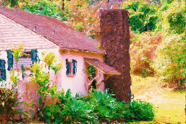 Old Painted House