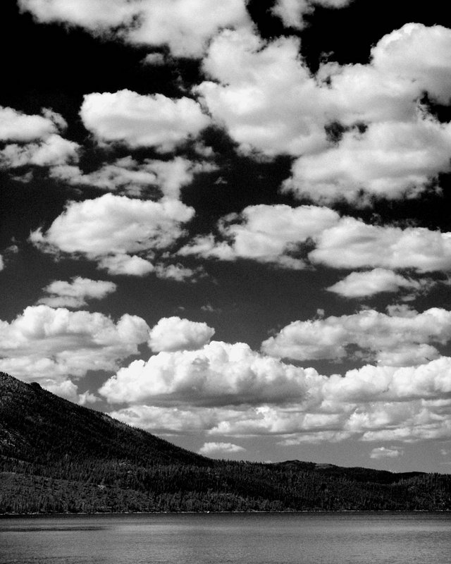 Clouds over Lake Tahoe