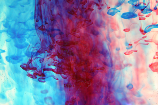 Red, Blue and Purple Dispersion