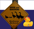 Ducky goes to reform school