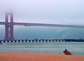 Sunbather at the Bridge