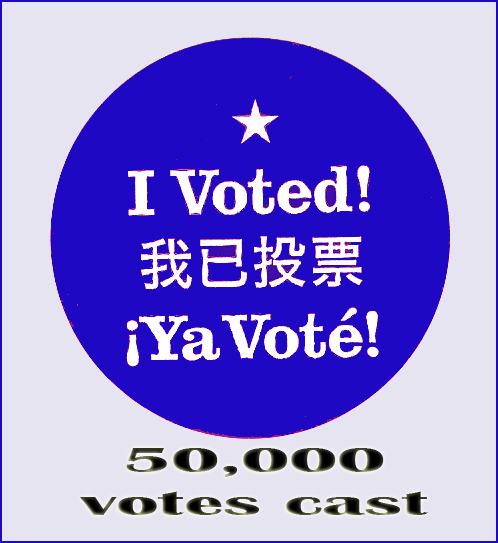 BLUE VOTE AWARD