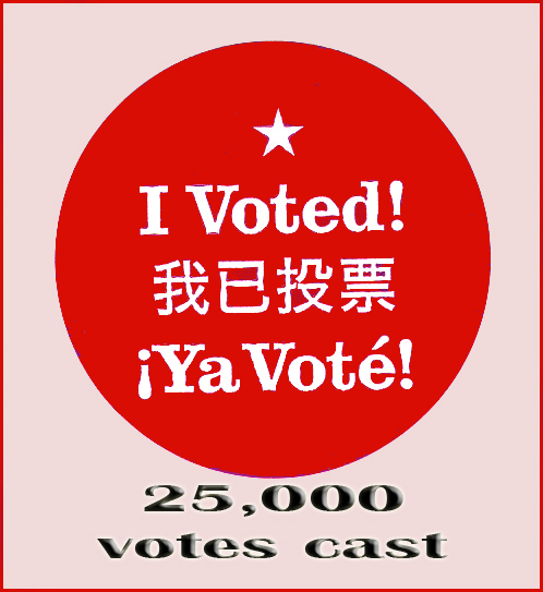 Red  VOTE AWARD