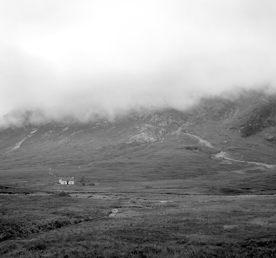  Stob Dearg  (Buachaille Etive Mor) in cloud cover