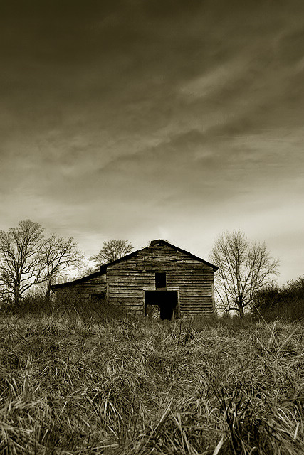 Storms a Brewin' - Sepia