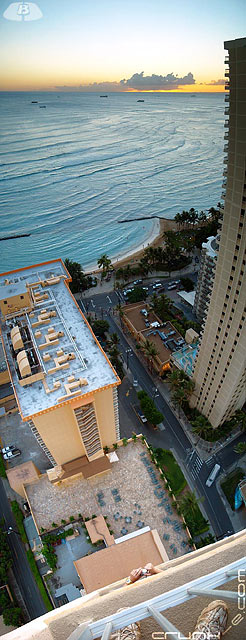 Pacific Beach Hotel, 35th floor