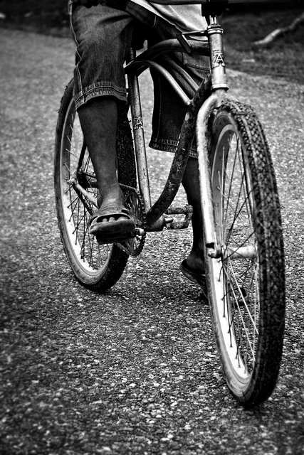 Boy on Bicycle