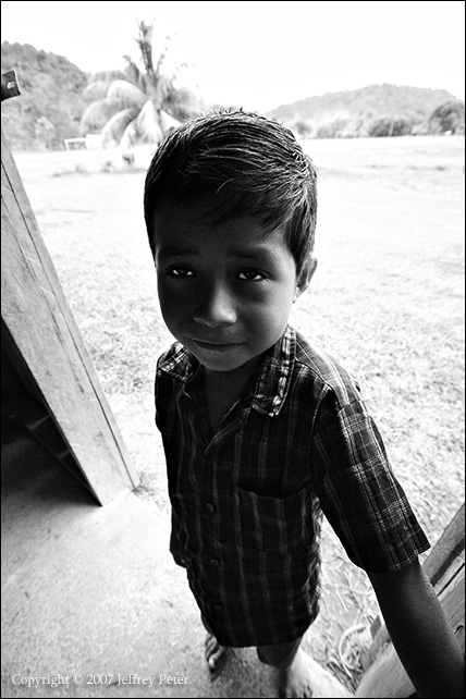 Boy in Doorway