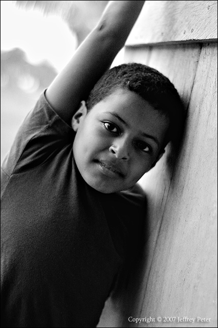Wilmer Hanging on Door