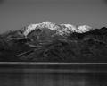 Bonneville Salt Flats, UT B&W