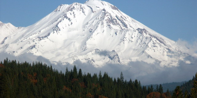 Close-up Shasta Mountain