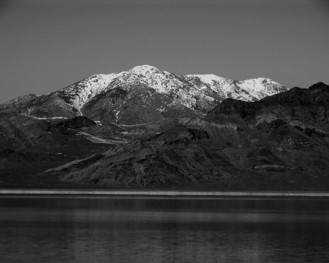 Bonneville Salt Flats, UT B&W