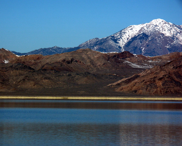 Mountains at Salt Flat
