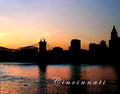 Cincinnati Silhouette 11x14