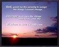 Serenity Prayer