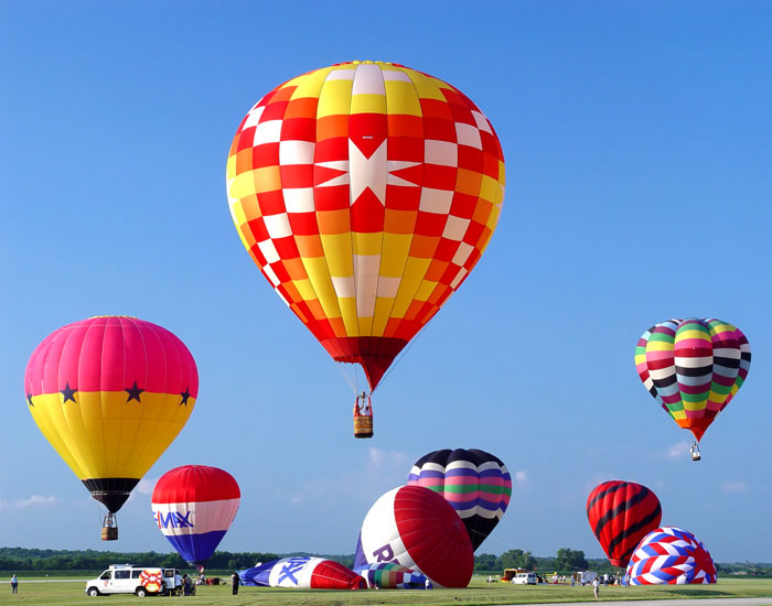 Balloon Trio print