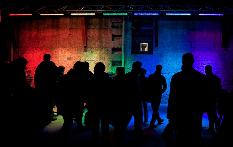 Rainbow Wall