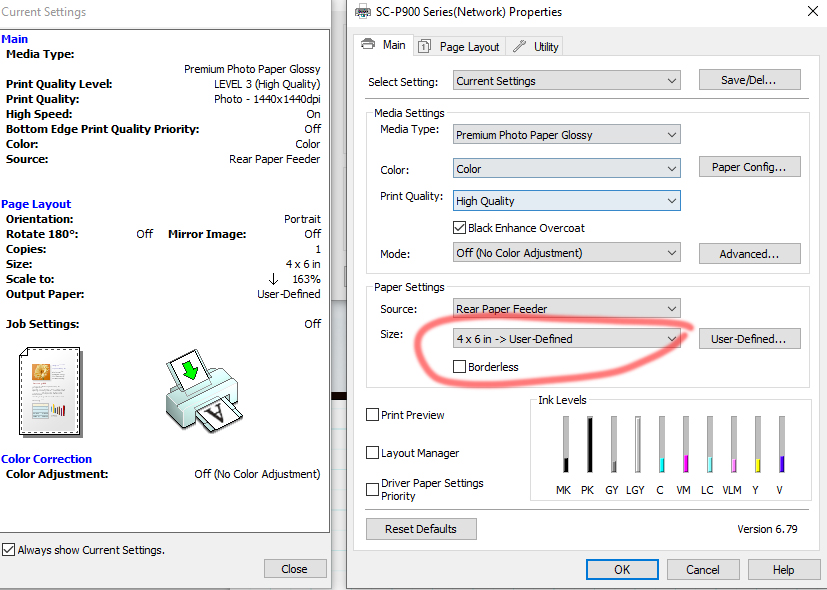 user defined paper size part 2