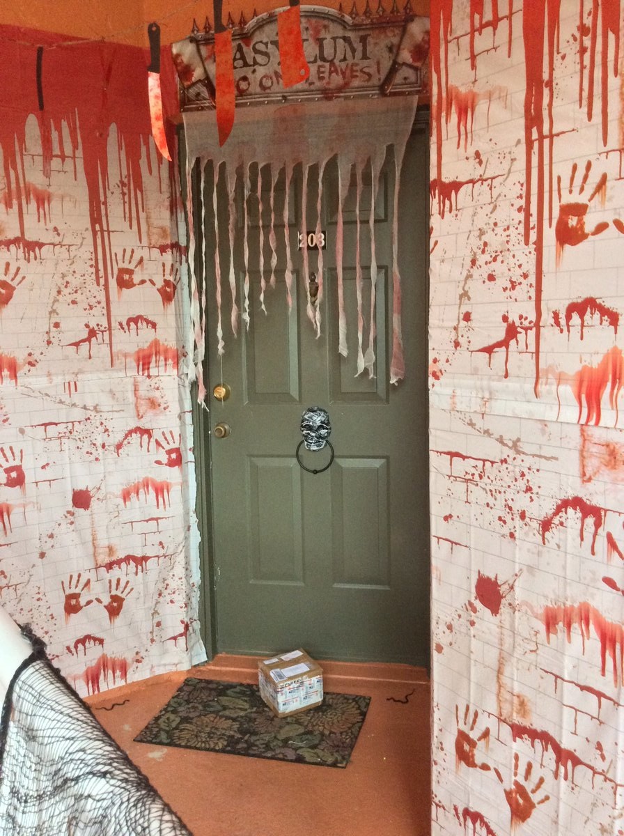 Surprise at the door