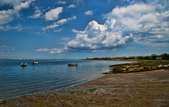 Barnstable harbor - with topaz