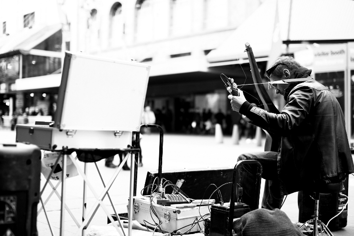 busker 