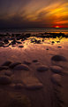 Ash Cloud Sunset