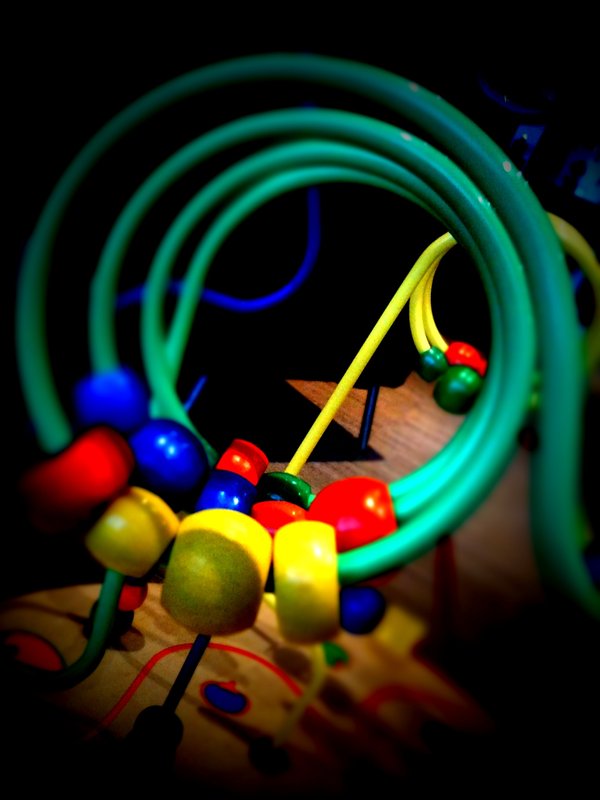 some beads