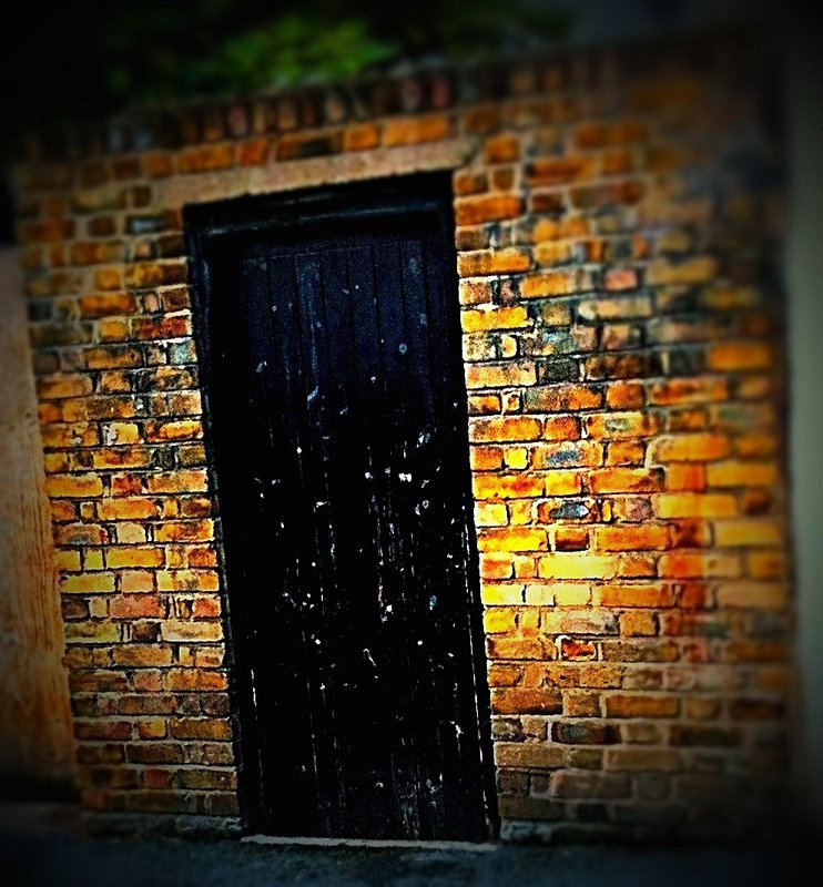 would it be there was a way through the wall