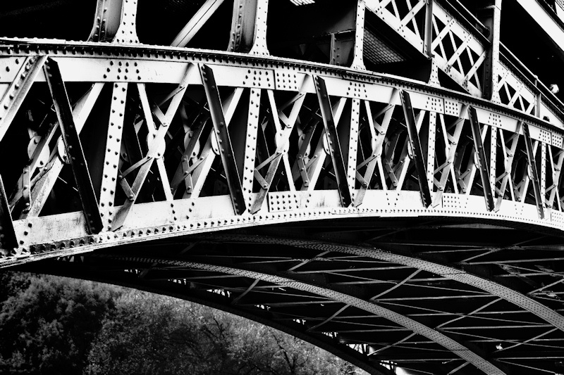 Iron Detail Victorian Bridge