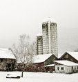 Snowy Barn