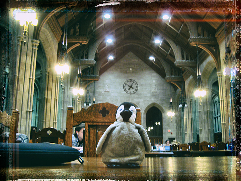 Lost at Bapst Library - BC