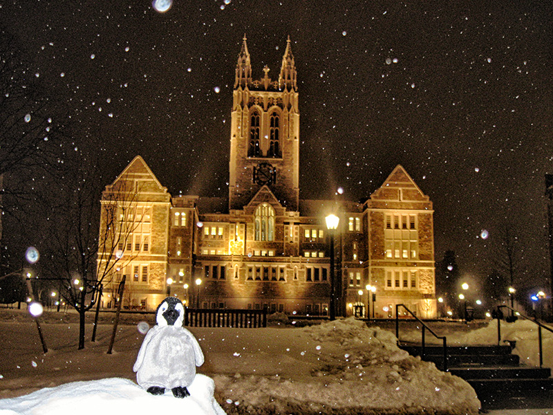 Lost on BC campus