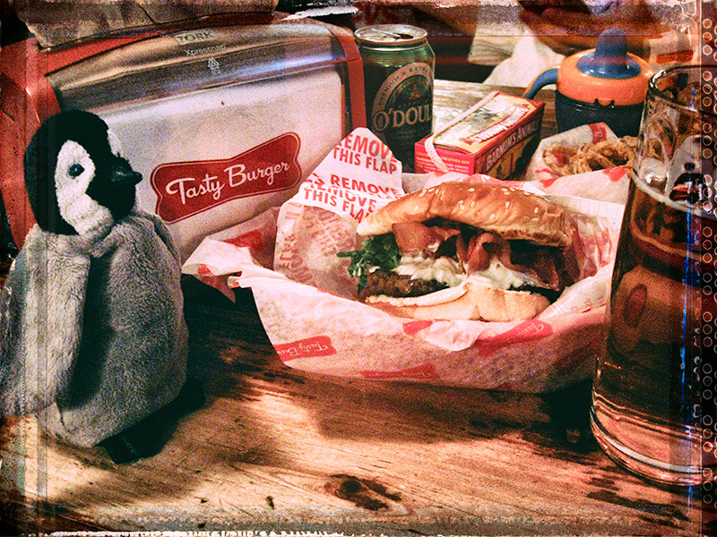 Lost at Tasty Burger - Before