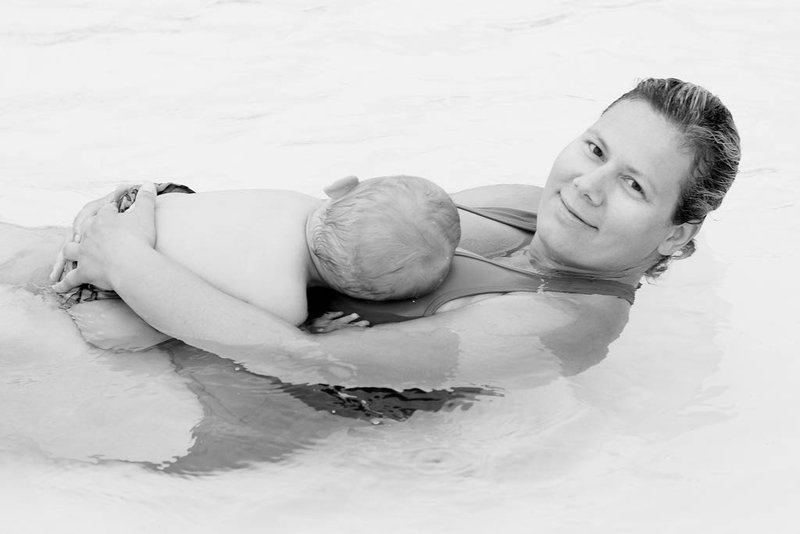 mom and baby