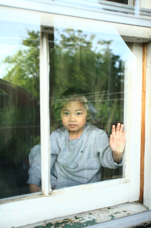 Window girl
