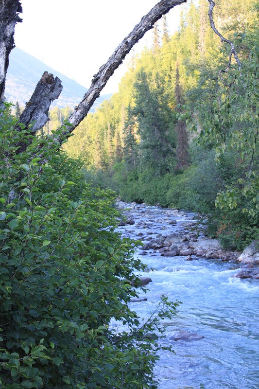 flowing water