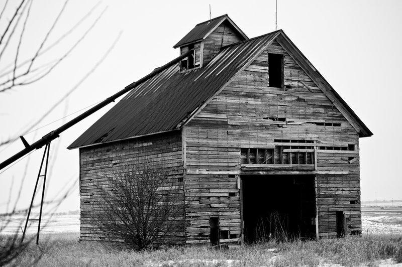 Winter Barn