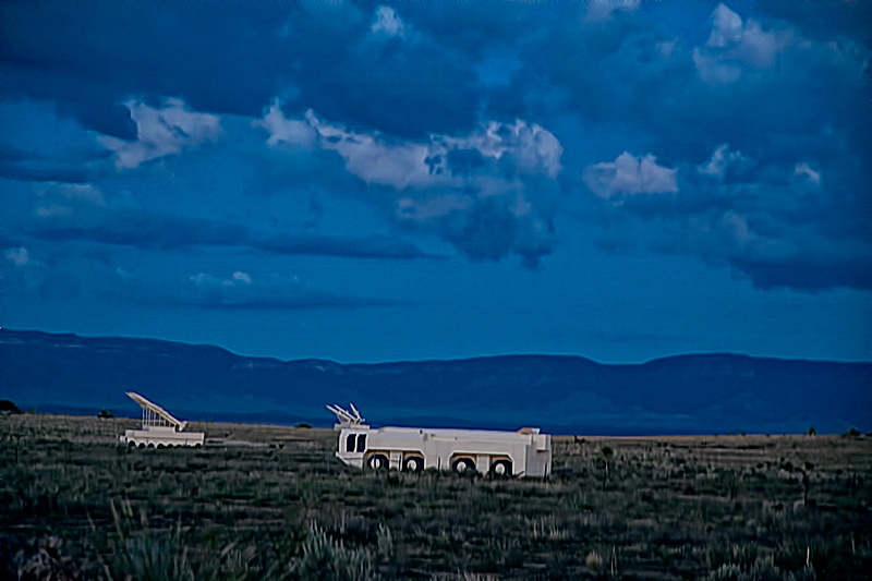 WSMR Mock SCUD and SAM targets