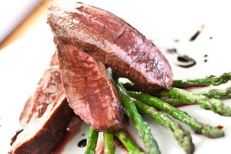 Close up Flat Iron Steak