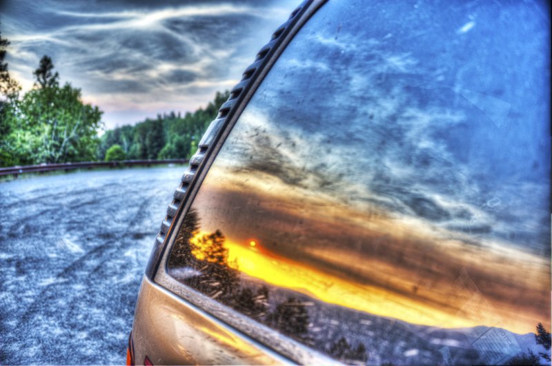truck window