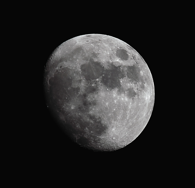 Late spring waxing gibbous