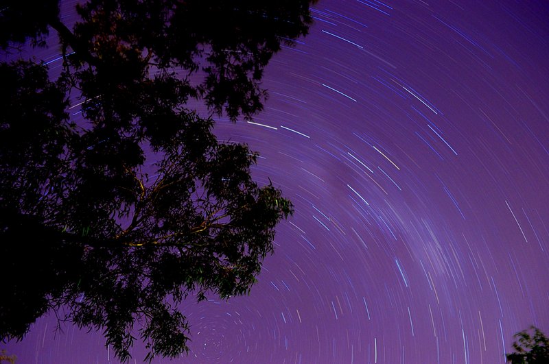 Star trails