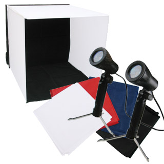 Portable background and light box