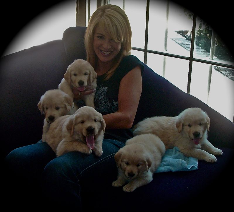 Cathy&pups