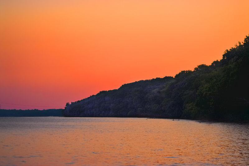sunset over water_1
