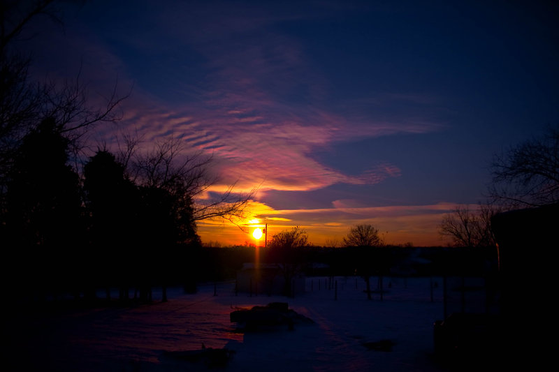 Sunset Jan 21, 2011 2