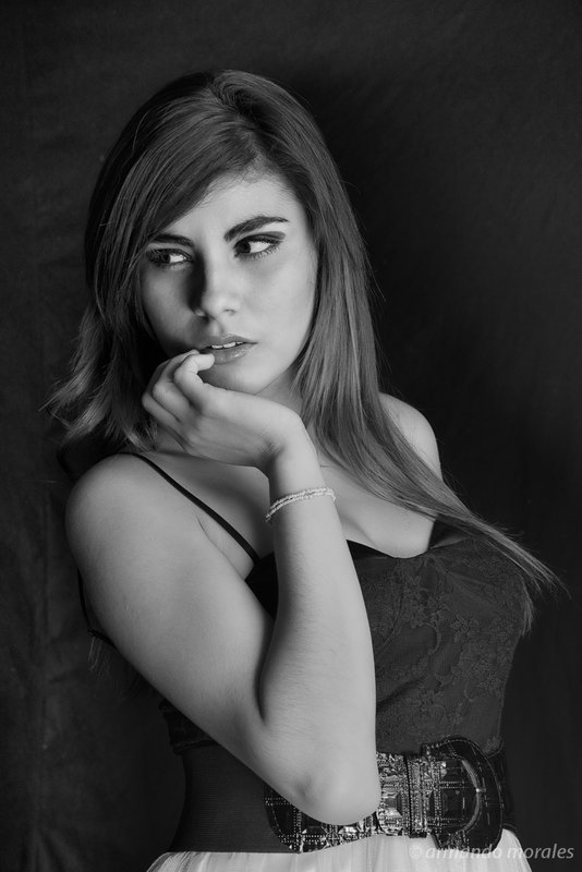 Studio portrait