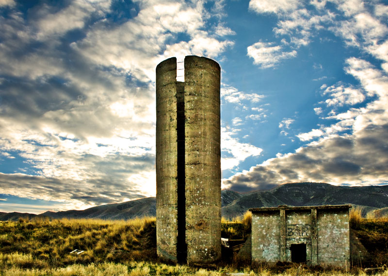 A forgotten silo