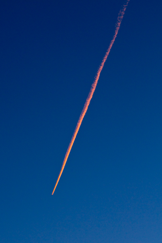 Sunset Contrail-01