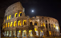 Coliseum Face at Night